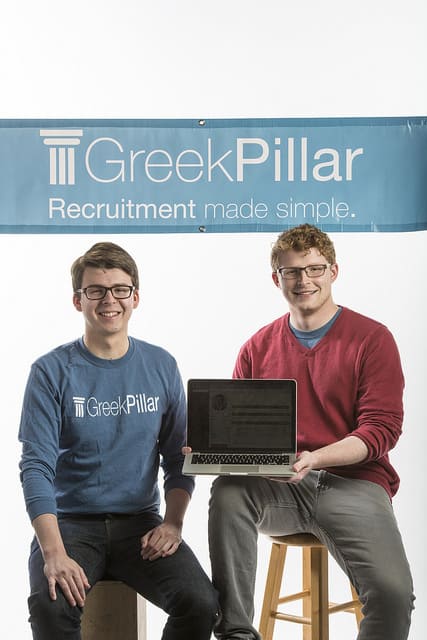 Greek Pillar Steven Werley Greek Life Fraternity